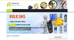 Desktop Screenshot of medianet-group.com